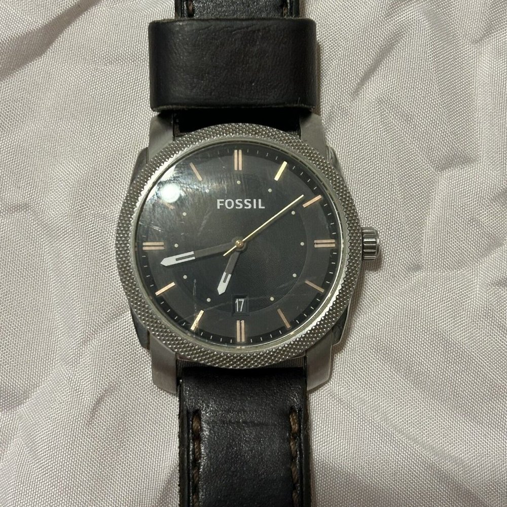 Fossil - FS4860 - Men’s Analog Quartz Watch - Brown Leather Strap